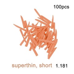 400Pcs Dental Disposable Wooden Wedges Interdental Restoration Fixing Wedge