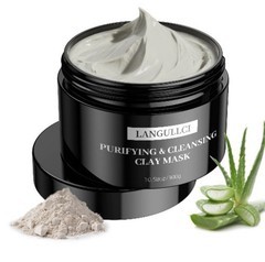 Clay Mud Face Mask Purifying Kaolin Clay Blackhead Oil Remover Detoxify 10.58oz