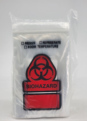 500/Case Fisherbrand 6×9 Biohazard Specimen Transport Bags Light Duty 01-800-05