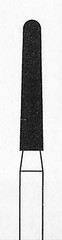 Premium Gold Plated Diamond-Round End Taper-G856L/016C (GB6LC)-Coarse pk of 5