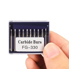 FG # 330 Dental Carbide 19mm Burs (10pcs Pack)