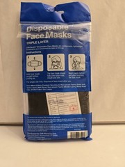 CVS Health Disposable Face Masks Triple Layer 10 Count Assorted Colors