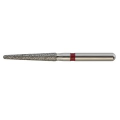 Dental Diamond Burs FG 850/016F Round End Taper Fine Grit Red High Speed Dia Bur