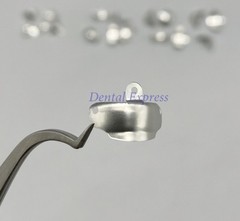 50Pcs Dental Metal Matrices Sectional Contoured Molar Matrix Refill Soft Band