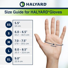 Professional-Grade Black/Orange Nitrile Exam Gloves – 9.5” with Breach Detection