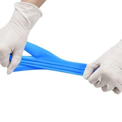 Jointown Basic Synmax Exam Gloves Disposable Unisex-adult 1000 Blue Stretchy