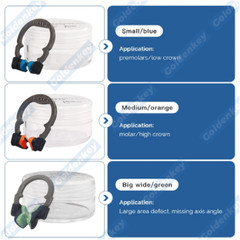 Dental Matrix Bands Ring Sectional Matrice Clamp Fit Garrison Palodent V3 System