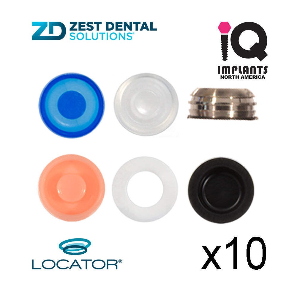 Zest LOCATOR Genuine Original Standard Male Processing Package, 10-Pack
