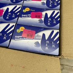 BeeSure Nitrile Powder Free Exam Gloves, Size: Large (Case of 1000) BE1178