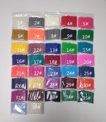 10Packs/10080pcs Dental Ligature Ties Orthodontic Elastic Rubber Bands 38 Colors