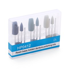 Dental Composite Polishing Burs Kit RA HP Ceramic Porcelain /Low Speed Handpiece