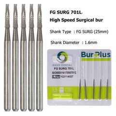 Wave Dental Surgical Bur Long 701 701L 702 702L 700 703 Carbide Burr High Speed