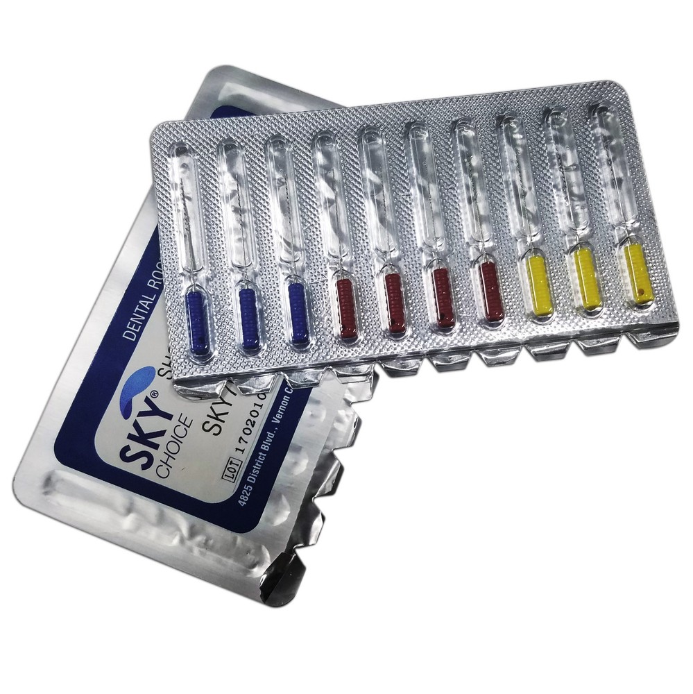 10x Barbed Broaches Top Quality Color Coded, Stainless Steel All Sizes