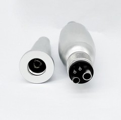 360° Swivel Dental Hygiene Prophy Handpiece Air Motor 4 Holes W/ 4:1 Nose cone