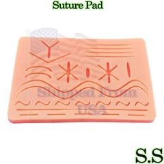 Suture Training pad 3 layer joint 27 wounds ultra silicon skin practice kit pads