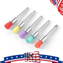 AZDENT Cepillos Dentales de Tazón para Pulir Tipo Plano de Nylon 100pcs/caja