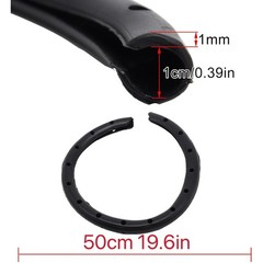 4PCS Universal Coil Spring Silencer Insulator Rubber Sleeve Front Rear Lower Sus