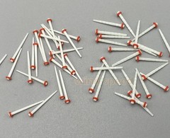 200Pcs/box Dental Fiber Post Glass Quartz Teeth Restorative 1.2 1.4 1.6 1.8mm