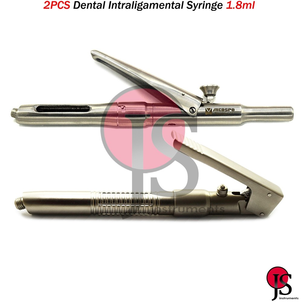 Dental Anesthetic Injection Syringe 1.8ml Anesthesia Syringe Dentist Tools