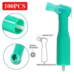 Dental Disposable Prophy Angles Regular Latex Free Contra Angle 105° – 500pcs