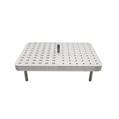 REDLAND 120 Holes 1 plug Aluminum Burs Holder Stand Disinfection Box 4 Colors