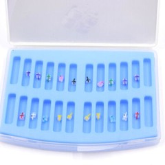 1 Pack Dental Orthodontic Ceramic Sapphire Bracket Monocrystalline Roth/MBT 022