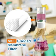 Mixed Cellulose Ester MCE Membrane Filter Grid,Hydrophobic 0.45µm 47mm,6000pcs