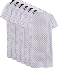 Unisex Hospital Gowns 6 Pack with Back Tie Fits Men Women Size up to 2XL