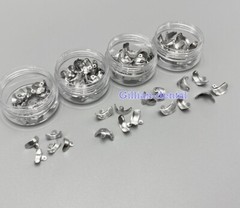 50Pcs Dental Matrix Bands With Hole Sectional Matrix Ring Fit Palodent V3 System