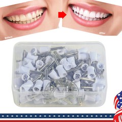 100 Pcs/Box Dental Polishing Cups Latch Type Prophy Cups 4 Webbed