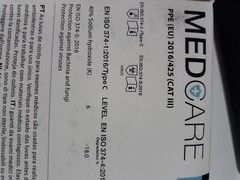 Medcare Nitra Force NBR Nitrile Examination Gloves – Powder-Free, Latex-Free, La