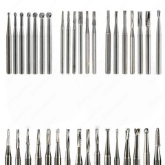 Dental Carbide Burs FG 19mm / FG SURG 25mm Long Shank Surgical High Speed