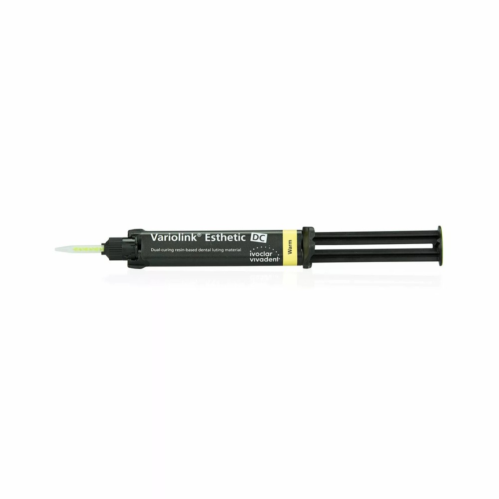 Ivoclar Vivadent 666124 Variolink Esthetic DC Luting Dental Cement Warm 9Gm