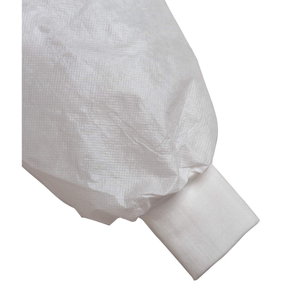 CELLUCAP 434TKCGRA Isolation Gown,Universal,White 3RKU6
