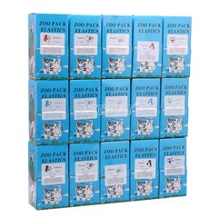 Bandas de goma de ortodoncia dentales Tirantes de látex elásticos 3.5/5.0/6.5OZ