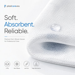 Dental Gauze Pads, Squares for First Aid Sponges, 4×4 Non Woven Medical Wipes