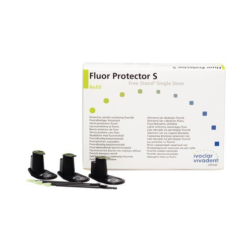 Ivoclar Vivadent 639522AL Fluor Protector S Fluoride Varnish Single Doses 20/Pk