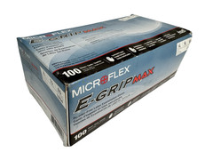 ANSELL L924 Latex Disposable Glove, Size: XL Microflex E-Grip Max *Box of 100*