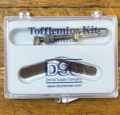 Universal – Tofflemire Retainer Kit w/12 #1 Adult Matrix Bands .0015″ Authentic