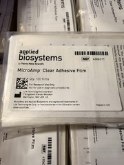 APPLIED BIOSYSTEMS 4306311 MICROAMP CLEAR ADHESIVE FILM PACK OF 100