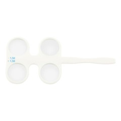 4PCS Optical Optometry Flip Trial Lens Flipper Handle Kit For Confirmation Test