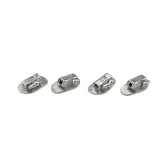 80pcs dental Tubos bucales de ortodoncia 1er 2nd molar Buccal Tubes MBT Roth 022