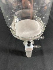 A&C Glass 600mL Solid Phase Peptide Synthesis Vessel PTFE Stopcock GL-32 24/40