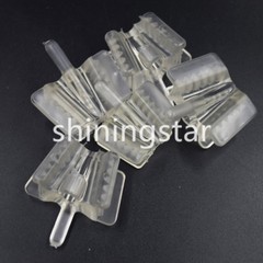 5 Pcs Dental Silicone Mouth Prop Support Holding Saliva Ejector Suction Tips
