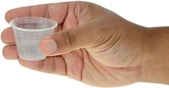 [1000 Count – 1 oz.] Perfect Stix Disposable Graduated Pack of 1000, Clear