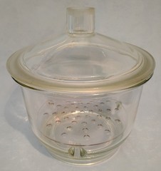 Corning PYREX Glass 10.5 L Large Vacuum Desiccator 11.5” Outside Diameter