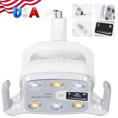 Dental 8W/9W 6 LED Shadowless Oral Lamp/3.5X Surgical Headband Binocular Loupes
