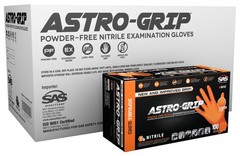 Medium Nitrile Gloves Pack Of 1000 6 Mil Powder Free Textured Orange Color