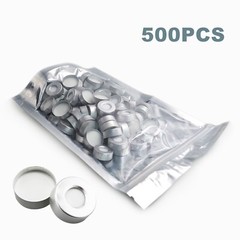10000pcs 20mm Aluminum Crimp Cap PTFE/White Silicone Septa F 10ml Headspace Vial