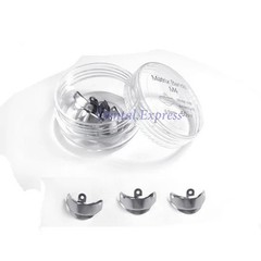 50Pcs Dental Metal Matrices Sectional Contoured Molar Matrix Refill Soft Band